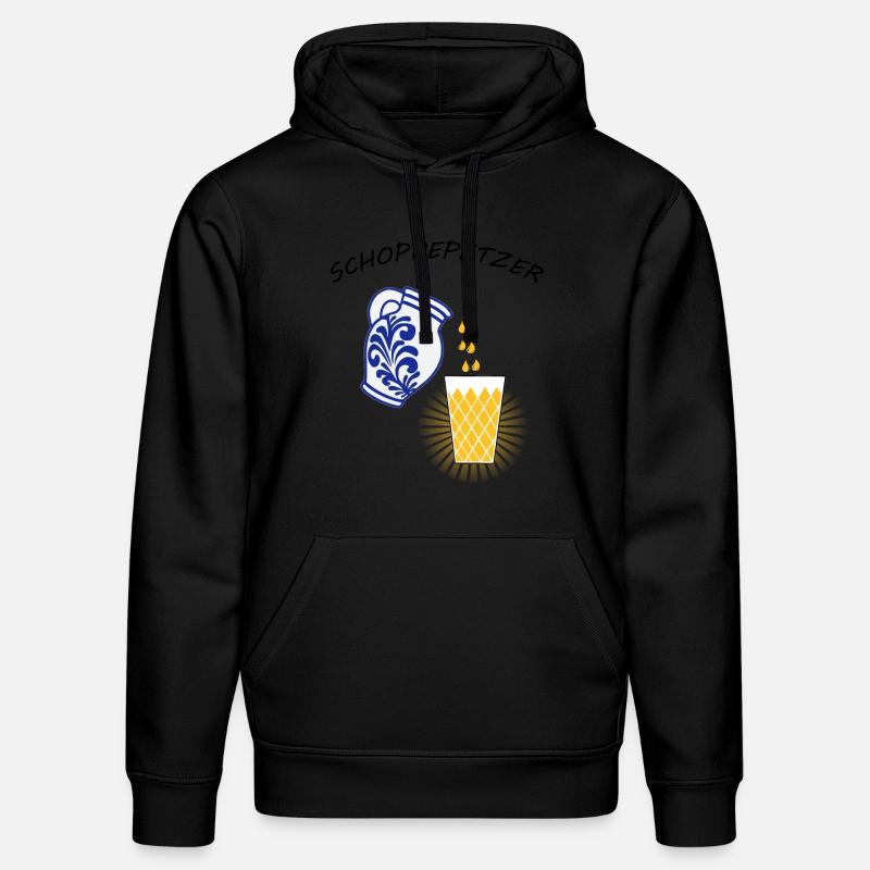 SCHOPPEPETZER - 100% du cidre - Sweat à capuche bio DRUMMER Stanley/Stella Unisexe - noir