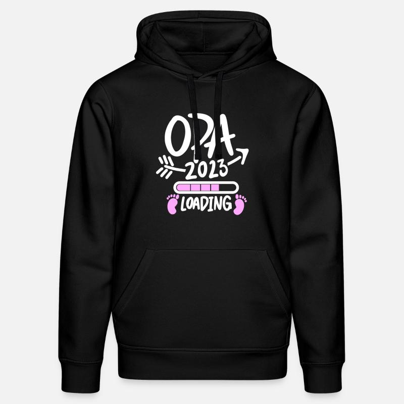 Opa 2023 loading - Stanley/Stella Unisex Bio-Hoodie DRUMMER  - Schwarz