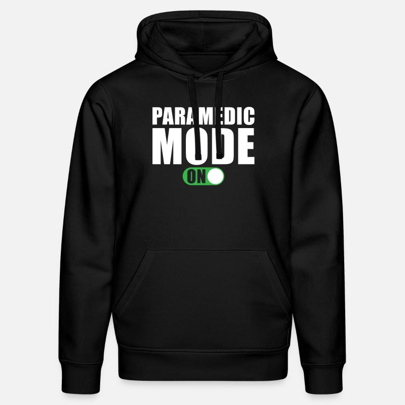 Mode paramédical activé - Sweat à capuche bio DRUMMER Stanley/Stella Unisexe - noir