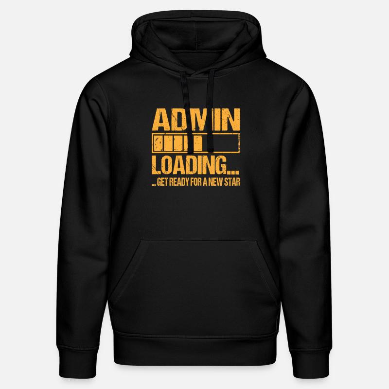 Admin loading Admin Ausbildung - Stanley/Stella Unisex Bio-Hoodie DRUMMER  - Schwarz