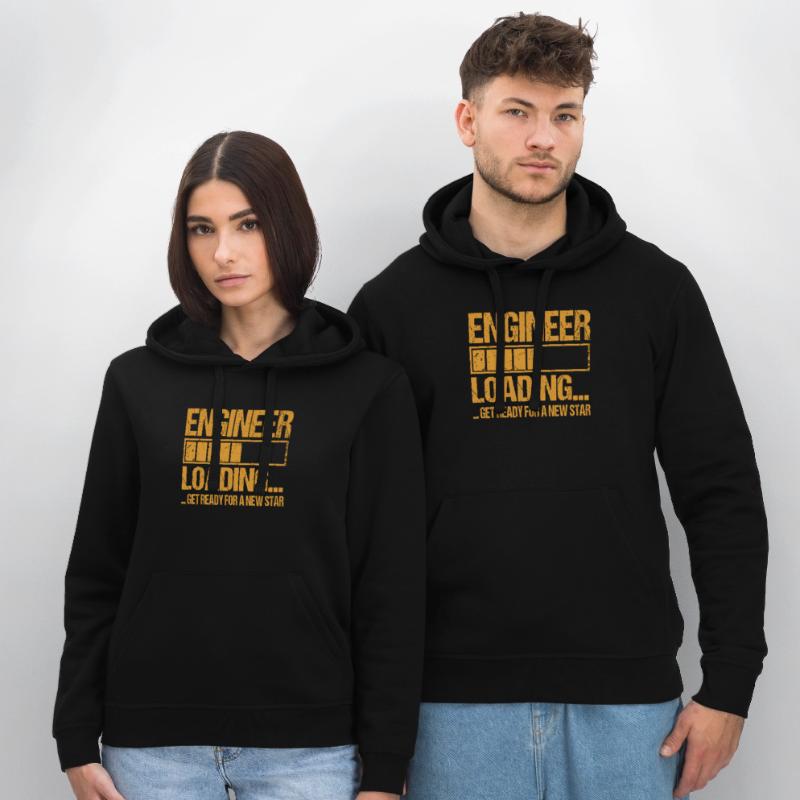 Engineer loading Engineer Training Stanley/Stella DRUMMER Unisex Organic Hoodie