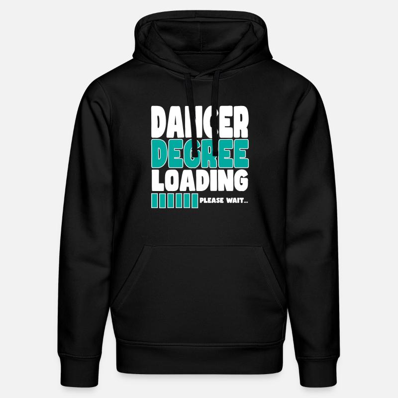 Dancer invites training - Stanley/Stella DRUMMER Unisex Organic Hoodie - black