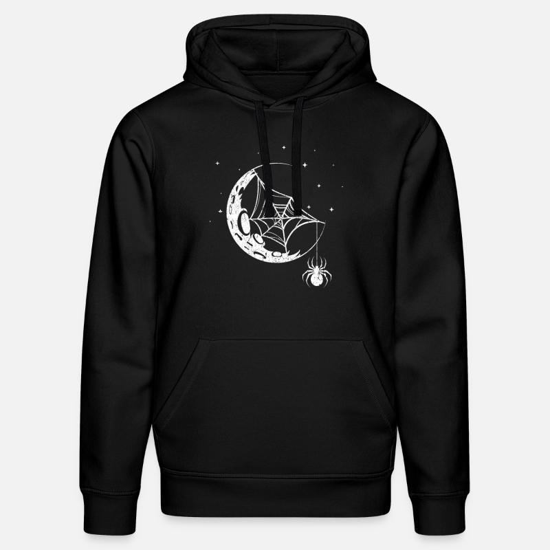 Araignée Toile d’araignée - Sweat à capuche bio DRUMMER Stanley/Stella Unisexe - noir