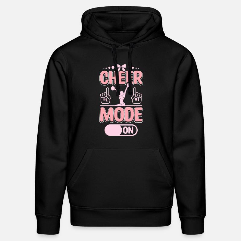Cheerleader Cheer mode activé - Sweat à capuche bio DRUMMER Stanley/Stella Unisexe - noir