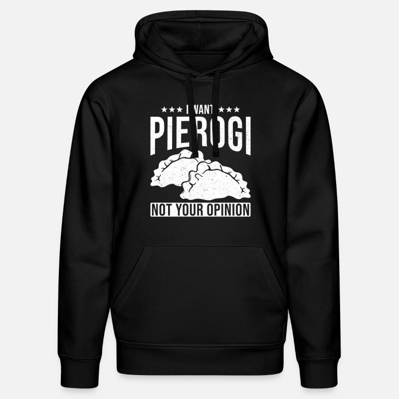 Boulettes Pierogi - Sweat à capuche bio DRUMMER Stanley/Stella Unisexe - noir