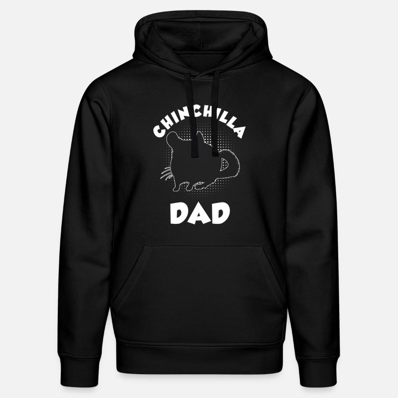 Chinchilla Daddy Cadeau - Sweat à capuche bio DRUMMER Stanley/Stella Unisexe - noir