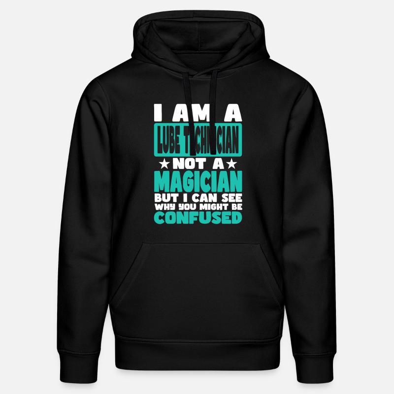 Schmiermitteltechniker - Stanley/Stella Unisex Bio-Hoodie DRUMMER  - Schwarz