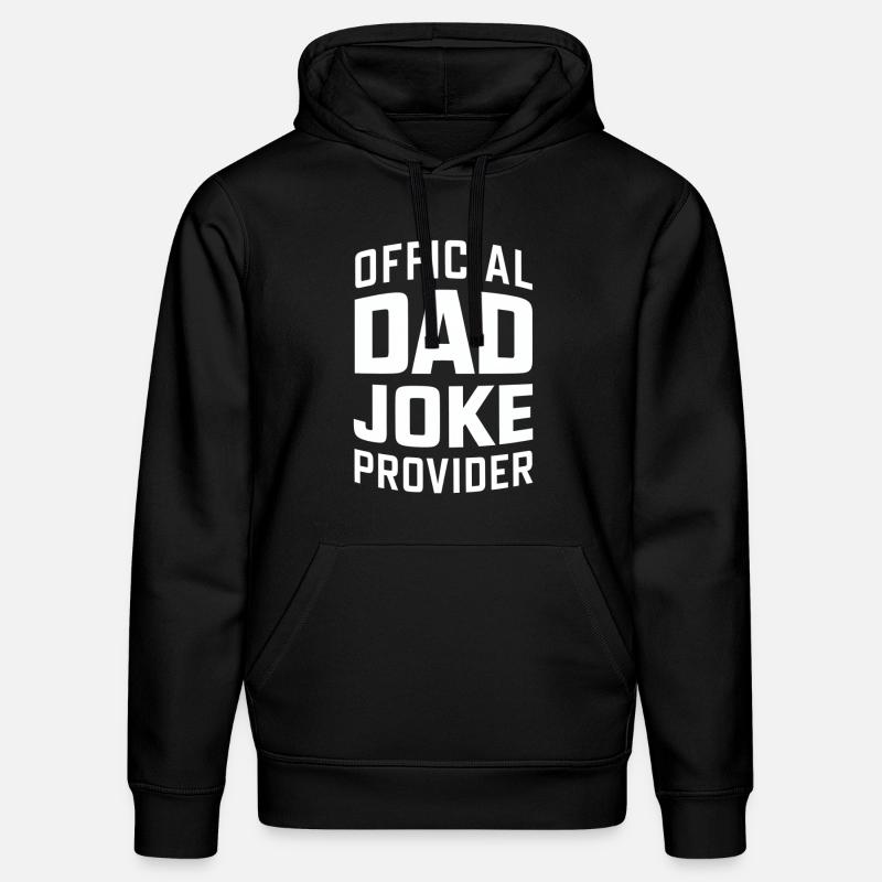 Offizieller Dad Joke Versorger - Stanley/Stella Unisex Bio-Hoodie DRUMMER  - Schwarz