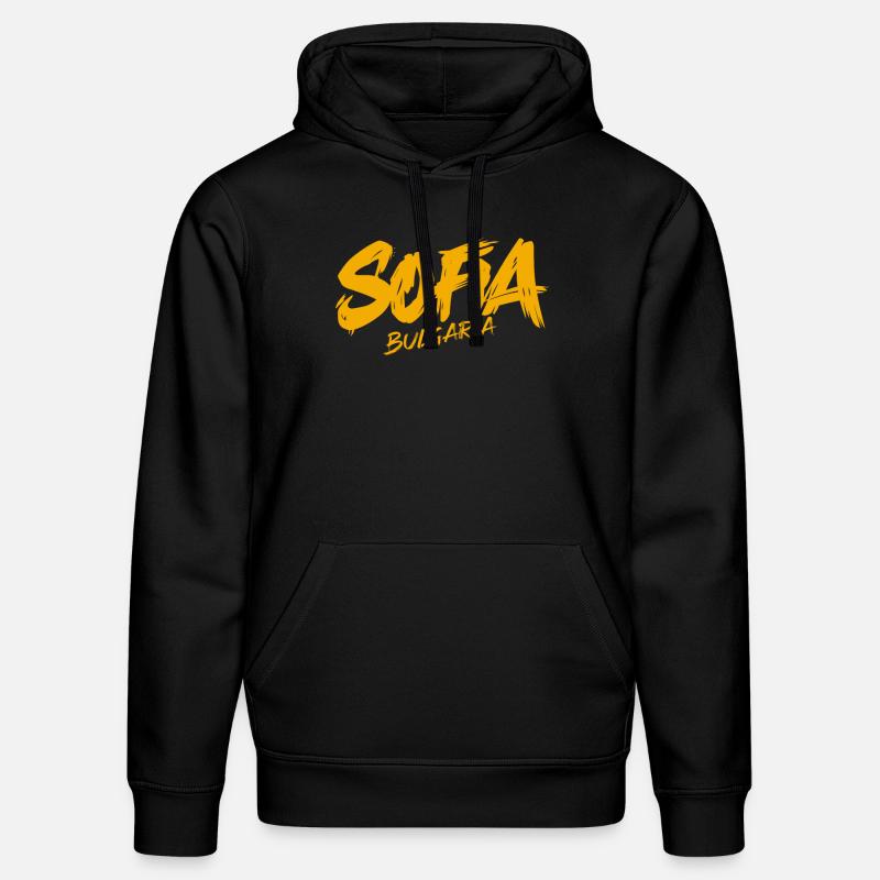 Sofia Bulgarien Souvenir - Stanley/Stella Unisex Bio-Hoodie DRUMMER  - Schwarz