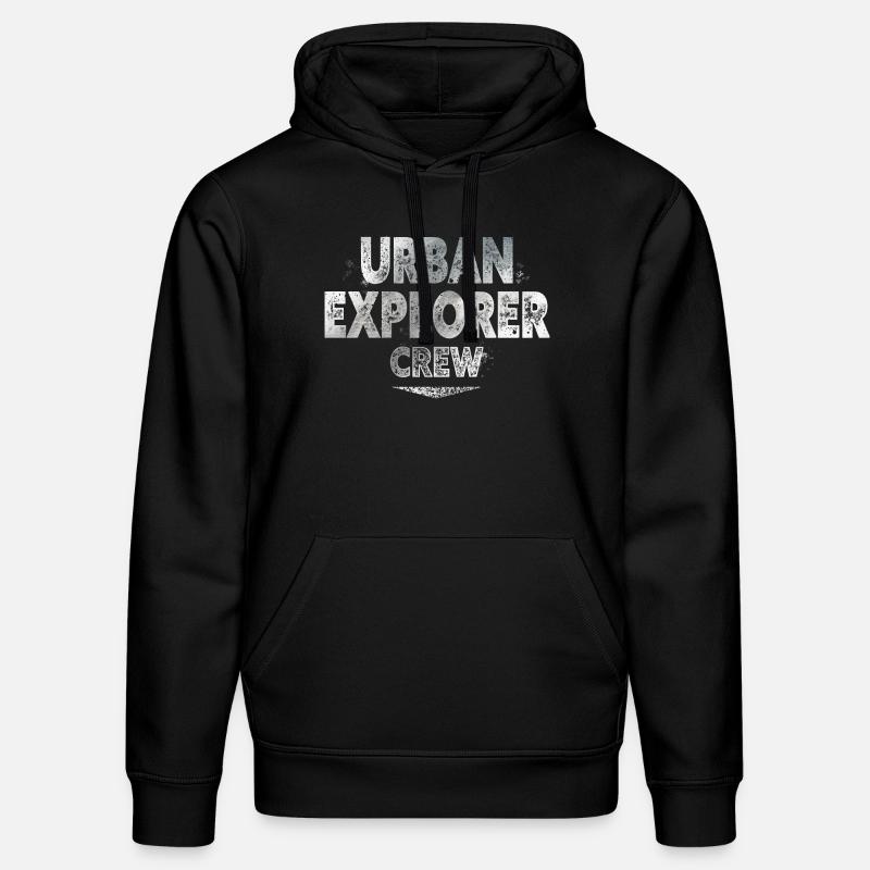 Explorateur urbain - Sweat à capuche bio DRUMMER Stanley/Stella Unisexe - noir