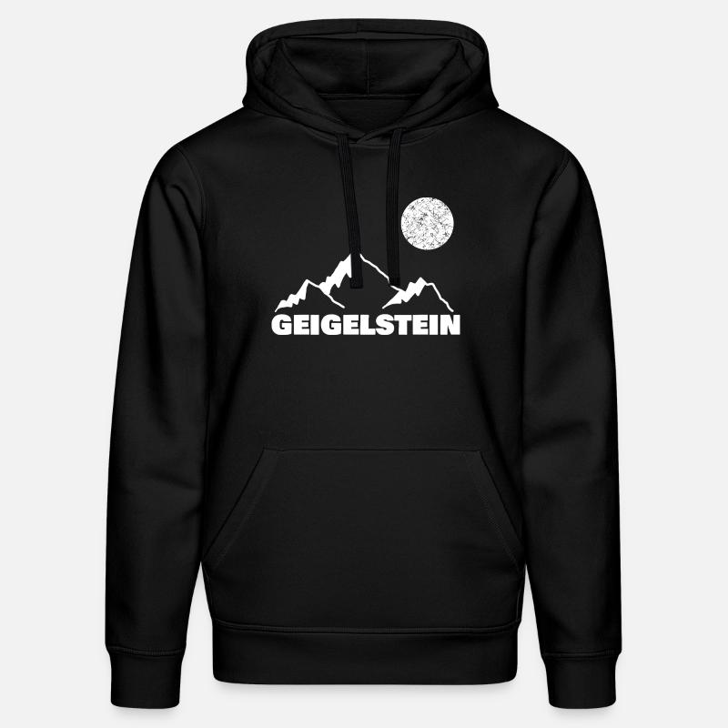 Geigelstein - Sweat à capuche bio DRUMMER Stanley/Stella Unisexe - noir