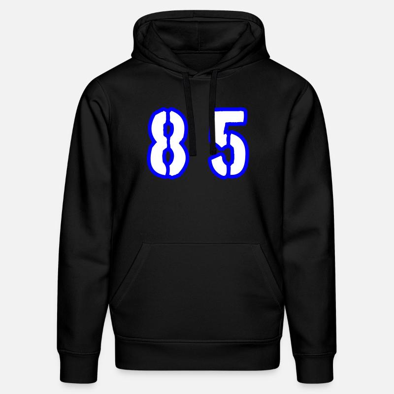 85 Symbole numérique - Sweat à capuche bio DRUMMER Stanley/Stella Unisexe - noir