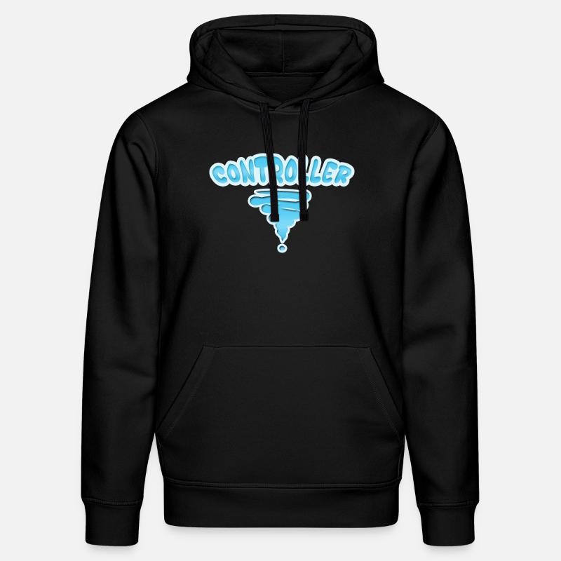 Controller as a profession - Stanley/Stella DRUMMER Unisex Organic Hoodie - black
