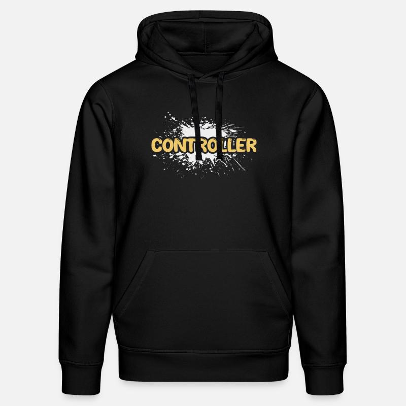 Cadeau pour manette - Sweat à capuche bio DRUMMER Stanley/Stella Unisexe - noir