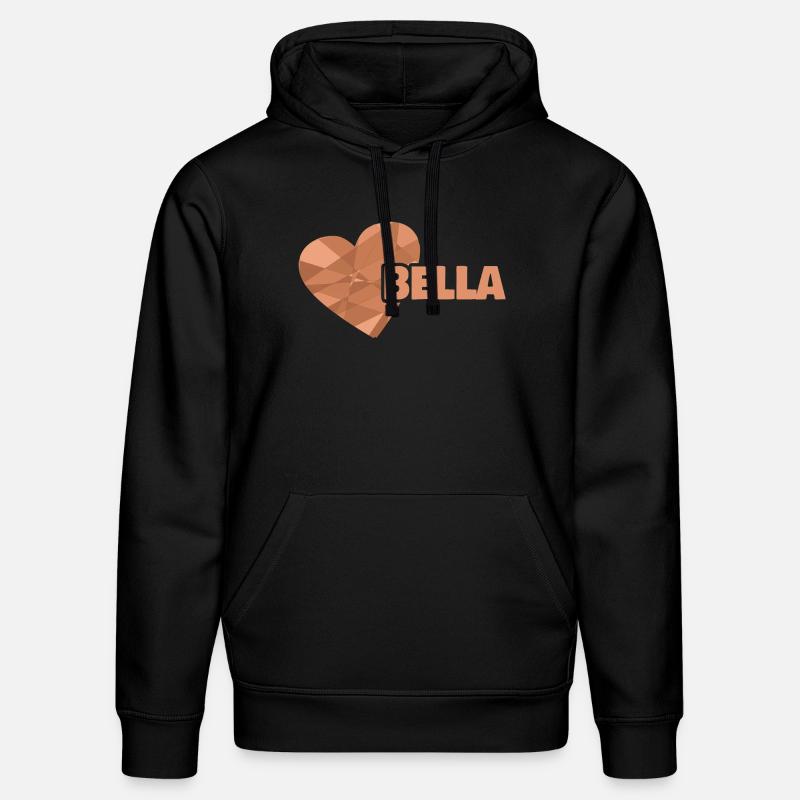 Bella - Sweat à capuche bio DRUMMER Stanley/Stella Unisexe - noir