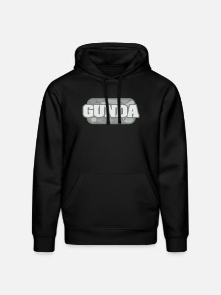 Gunda - Stanley/Stella DRUMMER Unisex Organic Hoodie - black