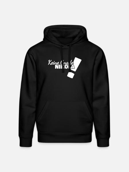 Gift for Nikola - Stanley/Stella DRUMMER Unisex Organic Hoodie - black