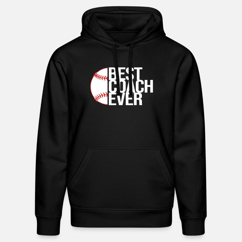 Baseball Coach - Stanley/Stella Unisex Bio-Hoodie DRUMMER  - Schwarz