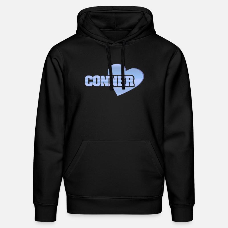 Conner - Sweat à capuche bio DRUMMER Stanley/Stella Unisexe - noir