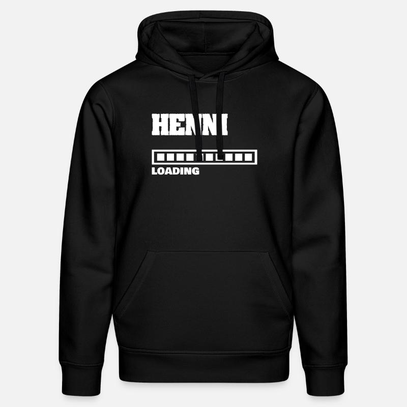 Cadeau pour Henni - Sweat à capuche bio DRUMMER Stanley/Stella Unisexe - noir