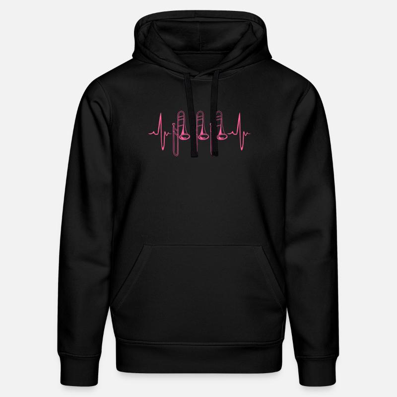 Posaune - Stanley/Stella Unisex Bio-Hoodie DRUMMER  - Schwarz
