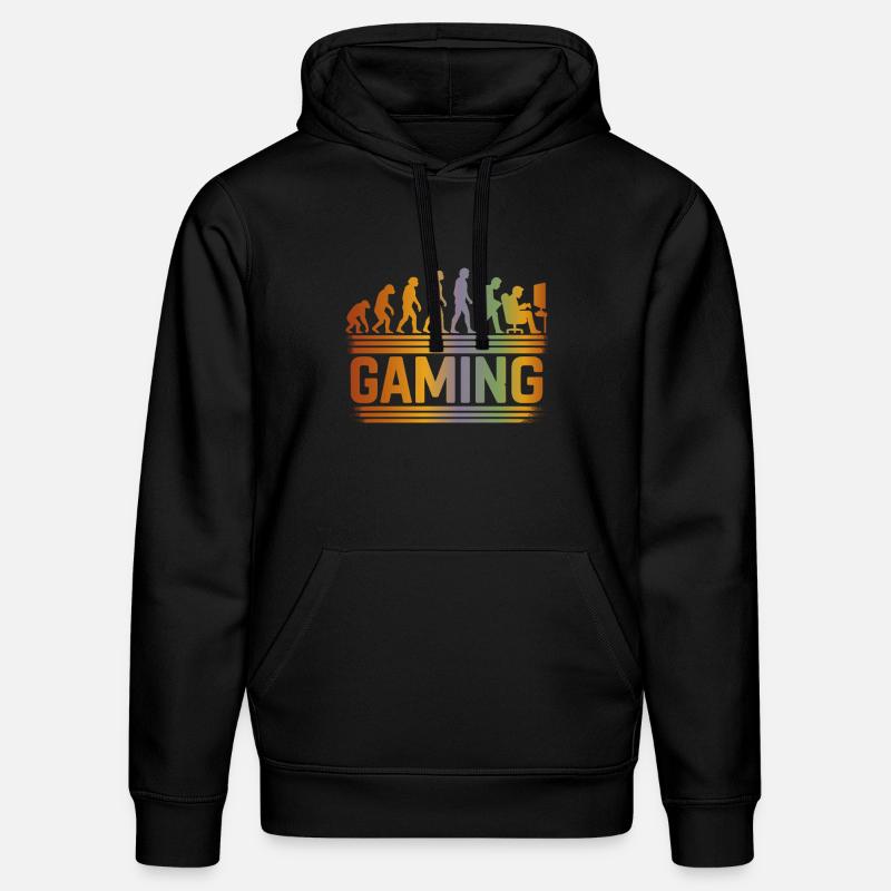 Evolution Gaming - Sweat à capuche bio DRUMMER Stanley/Stella Unisexe - noir