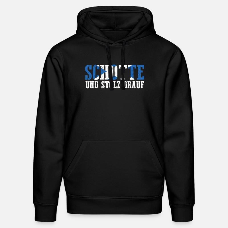 Ecossais Ecosse Ecosse Ecosse - Sweat à capuche bio DRUMMER Stanley/Stella Unisexe - noir