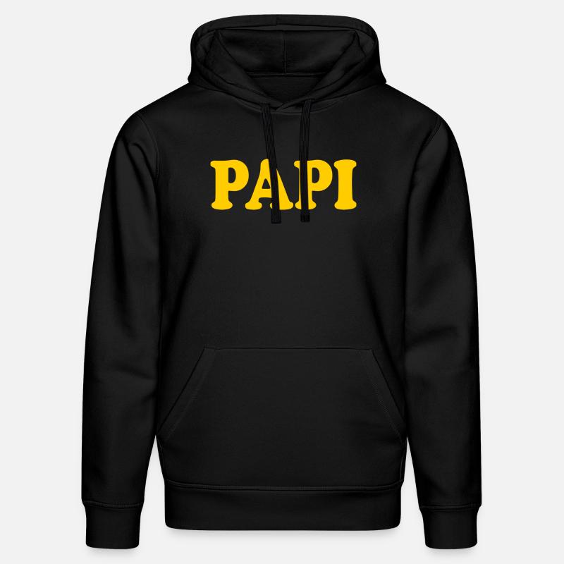 Papi - Stanley/Stella Unisex Bio-Hoodie DRUMMER  - Schwarz
