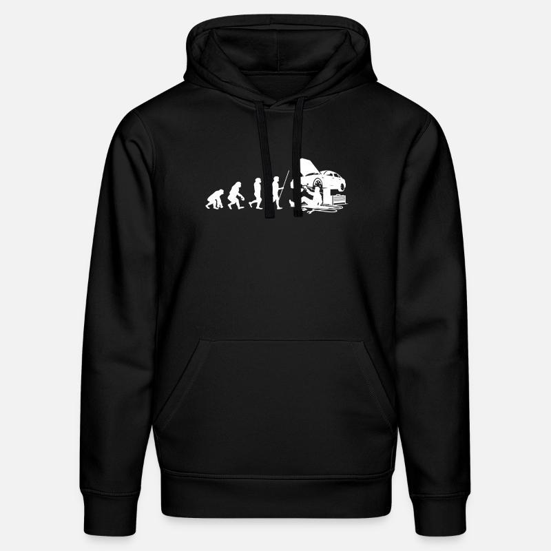 Artisan Evolution Mécanicien - Sweat à capuche bio DRUMMER Stanley/Stella Unisexe - noir