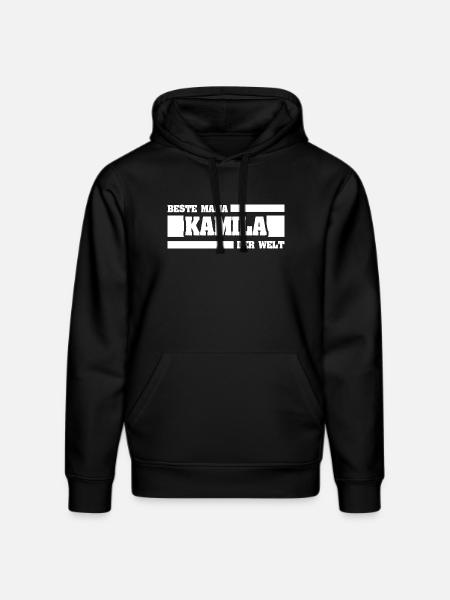 Gift for Kamila - Stanley/Stella DRUMMER Unisex Organic Hoodie - black