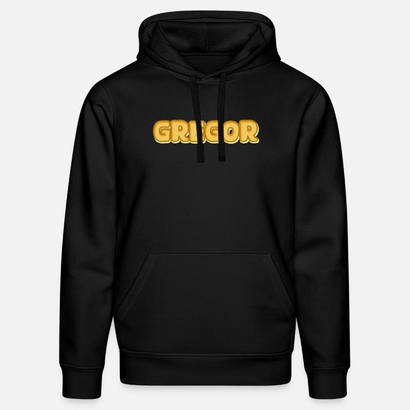 Cadeau pour Gregor - Sweat à capuche bio DRUMMER Stanley/Stella Unisexe - noir