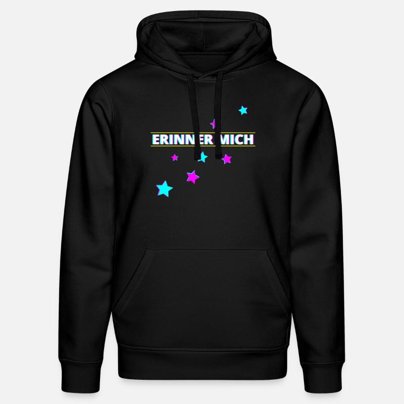 Erinner mich Party - Stanley/Stella Unisex Bio-Hoodie DRUMMER  - Schwarz