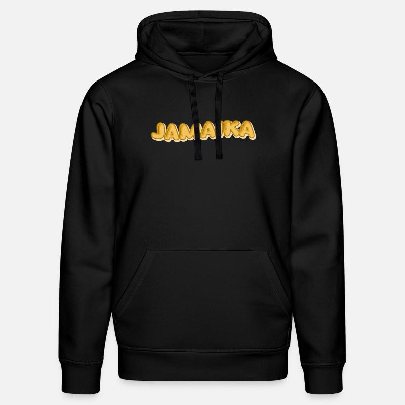 La Jamaïque comme vacances - Sweat à capuche bio DRUMMER Stanley/Stella Unisexe - noir