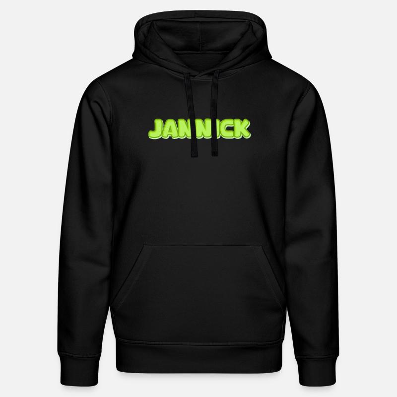 Cadeau pour Jannick - Sweat à capuche bio DRUMMER Stanley/Stella Unisexe - noir