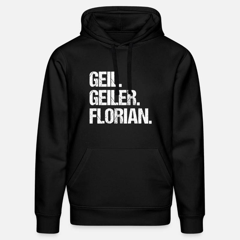 Florian - Sweat à capuche bio DRUMMER Stanley/Stella Unisexe - noir