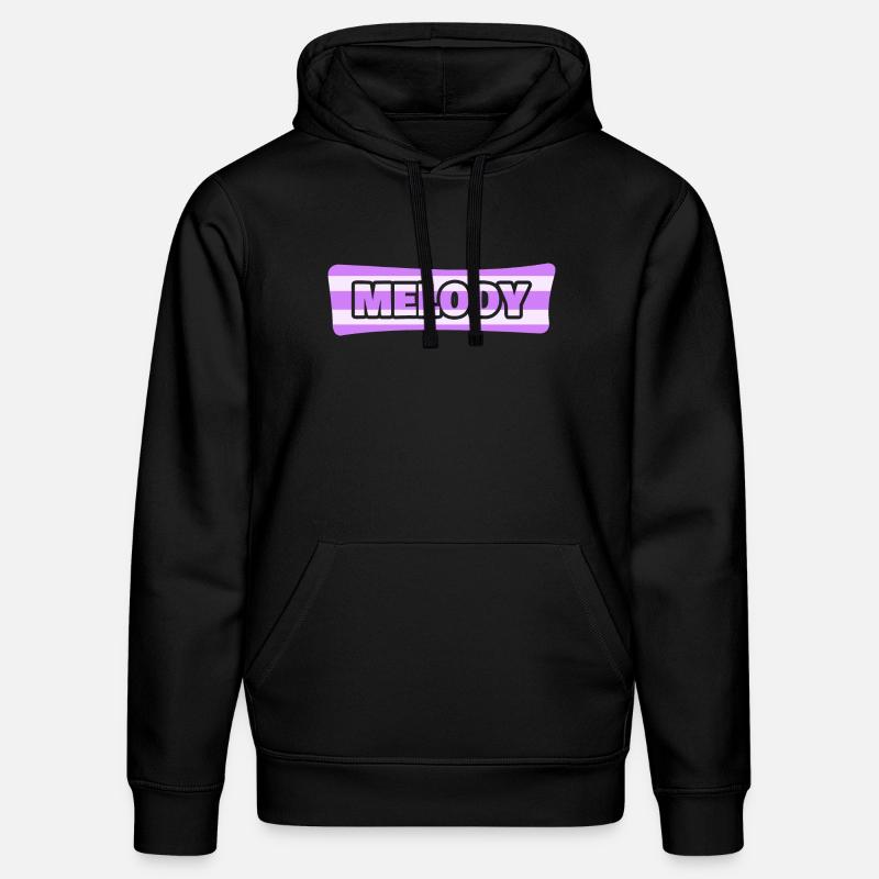 Cadeau pour Melody - Sweat à capuche bio DRUMMER Stanley/Stella Unisexe - noir