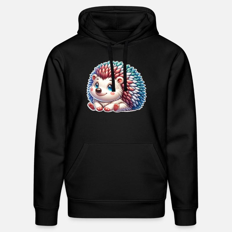 Igel - Stanley/Stella Unisex Bio-Hoodie DRUMMER - Schwarz