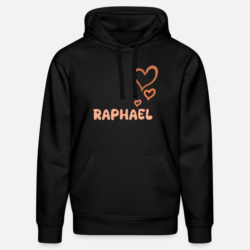 Cadeau pour Raphaël - Sweat à capuche bio DRUMMER Stanley/Stella Unisexe - noir