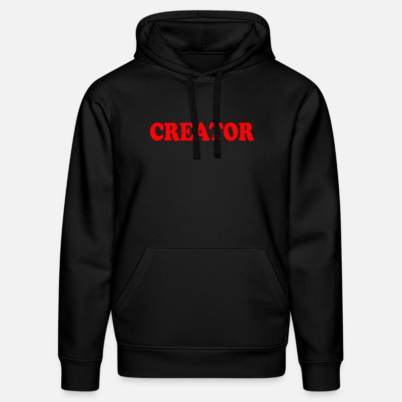 Creator - Sweat à capuche bio DRUMMER Stanley/Stella Unisexe - noir