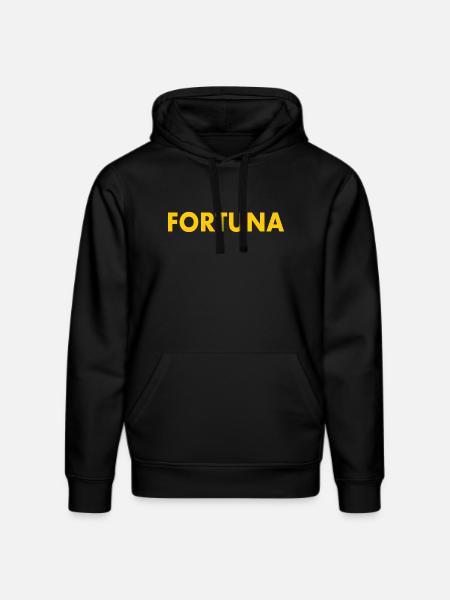 Fortuna - Stanley/Stella DRUMMER Unisex Organic Hoodie - black