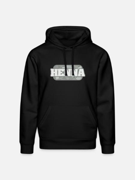 Henna - Stanley/Stella DRUMMER Unisex Organic Hoodie - black