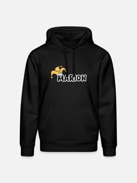 Carnival Marion - Stanley/Stella DRUMMER Unisex Organic Hoodie - black