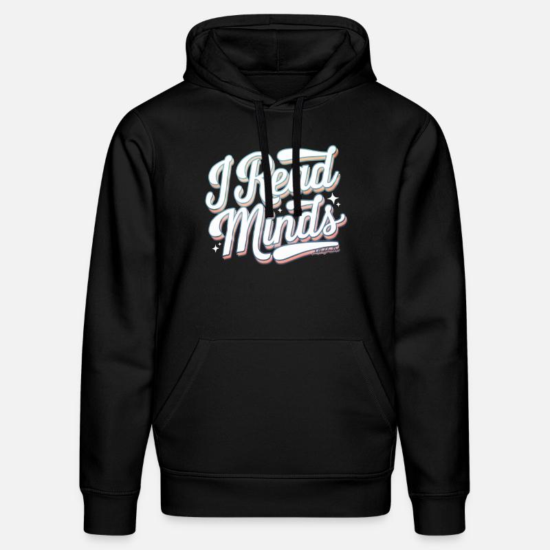 I Read Minds 15 - Stanley/Stella Unisex Bio-Hoodie DRUMMER  - Schwarz