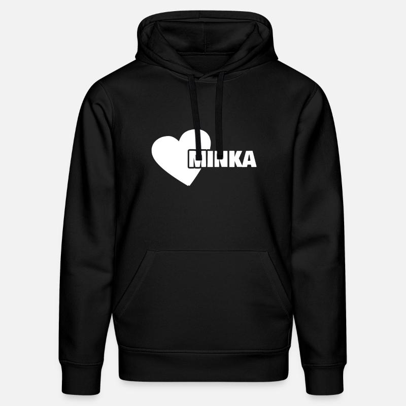 Cadeau pour Minka - Sweat à capuche bio DRUMMER Stanley/Stella Unisexe - noir