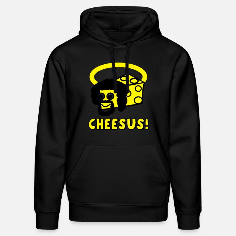 Cheesus - Stanley/Stella Unisex Bio-Hoodie DRUMMER  - Schwarz