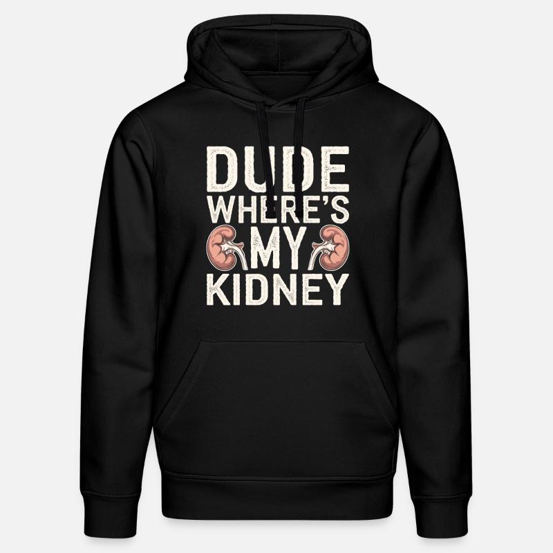 L’humour pour les crises sanitaires - Sweat à capuche bio DRUMMER Stanley/Stella Unisexe - noir