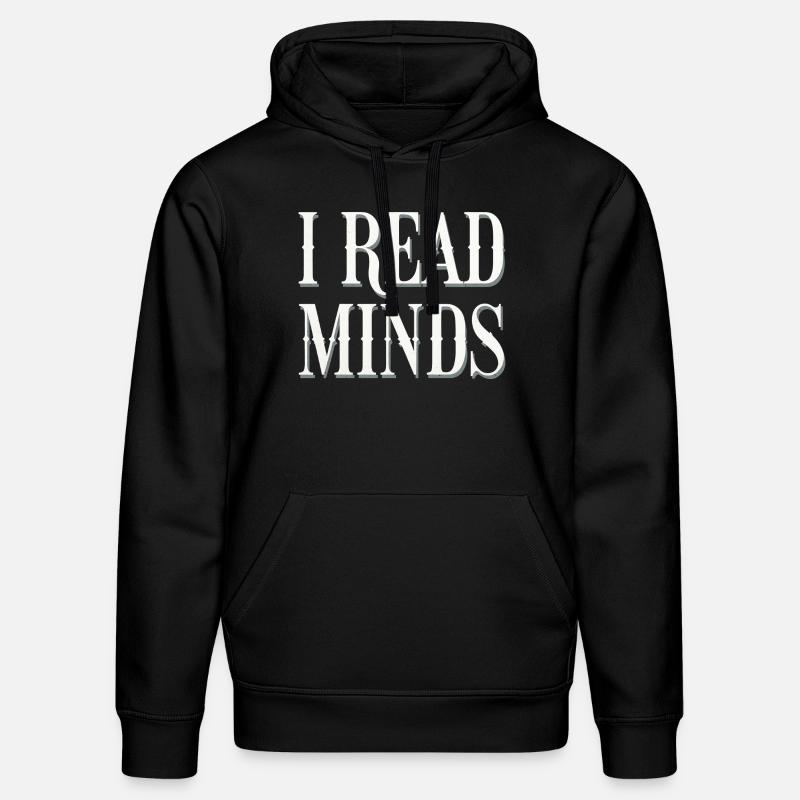 I Read Minds 13 - Stanley/Stella Unisex Bio-Hoodie DRUMMER - Schwarz