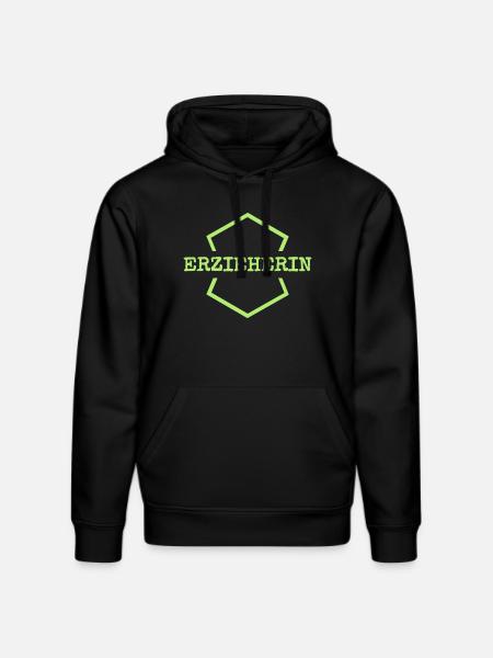 Arbeit Erzieherin - Stanley/Stella Unisex Bio-Hoodie DRUMMER  - Schwarz
