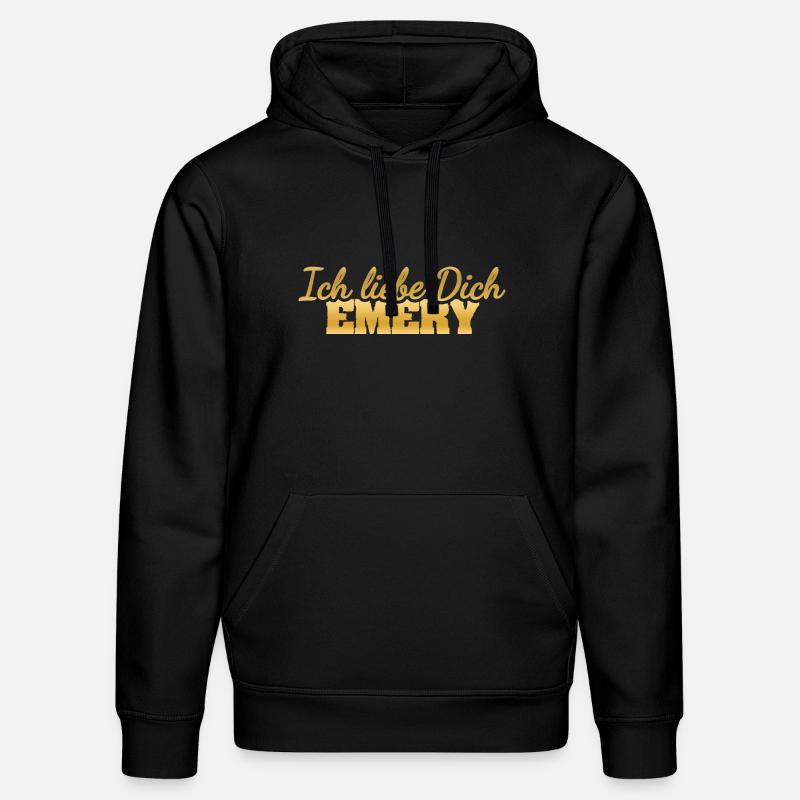 Emery - Stanley/Stella Unisex Bio-Hoodie DRUMMER  - Schwarz