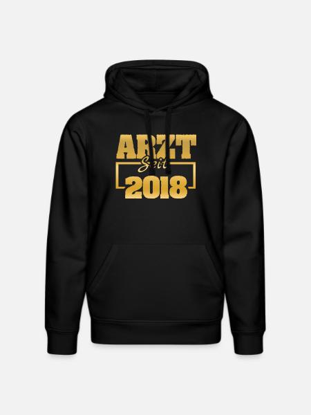 2018 - Stanley/Stella Unisex Bio-Hoodie DRUMMER  - Schwarz